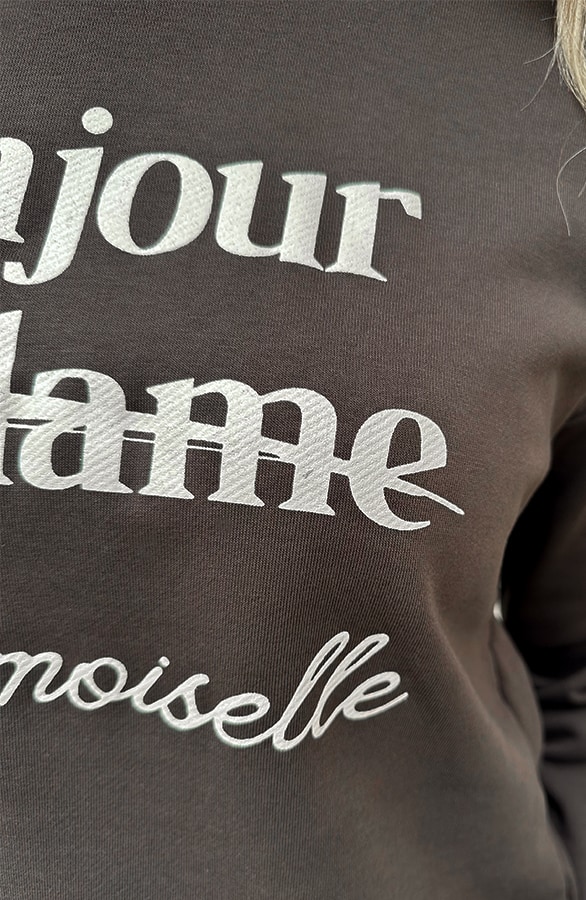 Bonjour Mademoiselle Sweater Choco – truien, foto 5