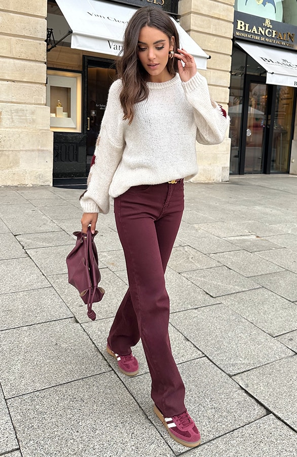 Cozy Hearts Sweater Beige – truien, foto 4