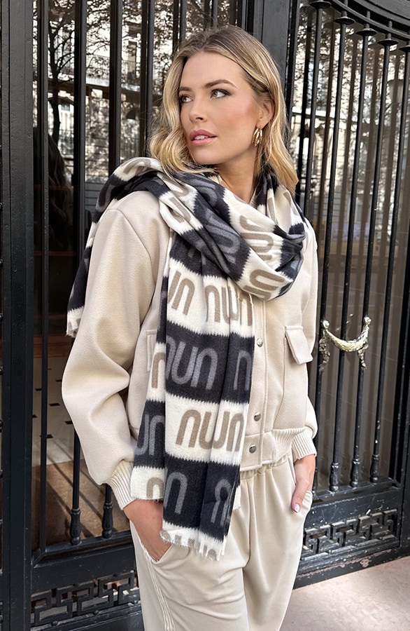 Fashion Statement Sjaal Zwart – shoparchief, foto 5