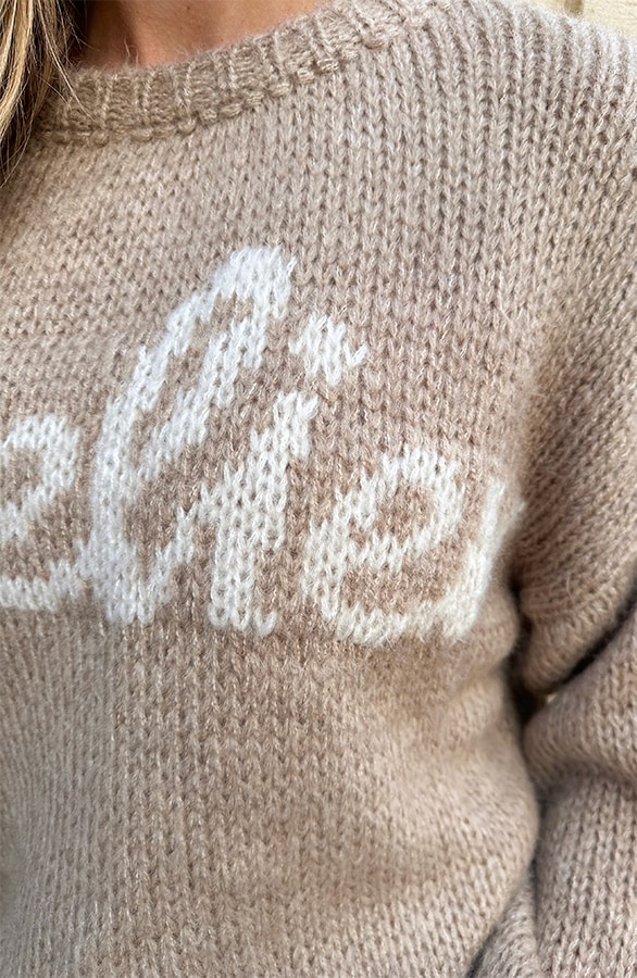 Knitted Atelier Pullover Beige, Pullover und Sweater, Foto 5