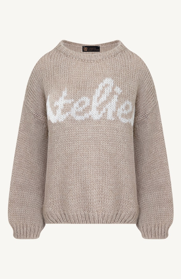 Knitted Atelier Pullover Beige, Pullover und Sweater, Foto 7