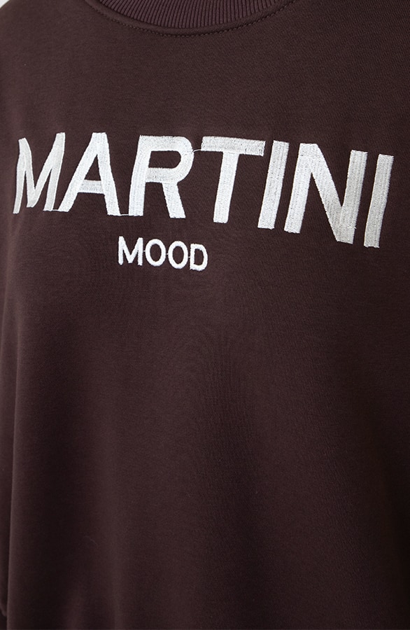 Martini Mood Sweater Choco – truien, foto 4