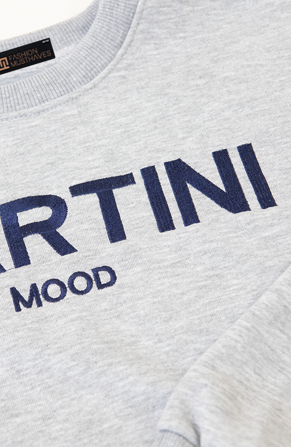 Martini Mood Sweater Grijs – shoparchief, foto 3