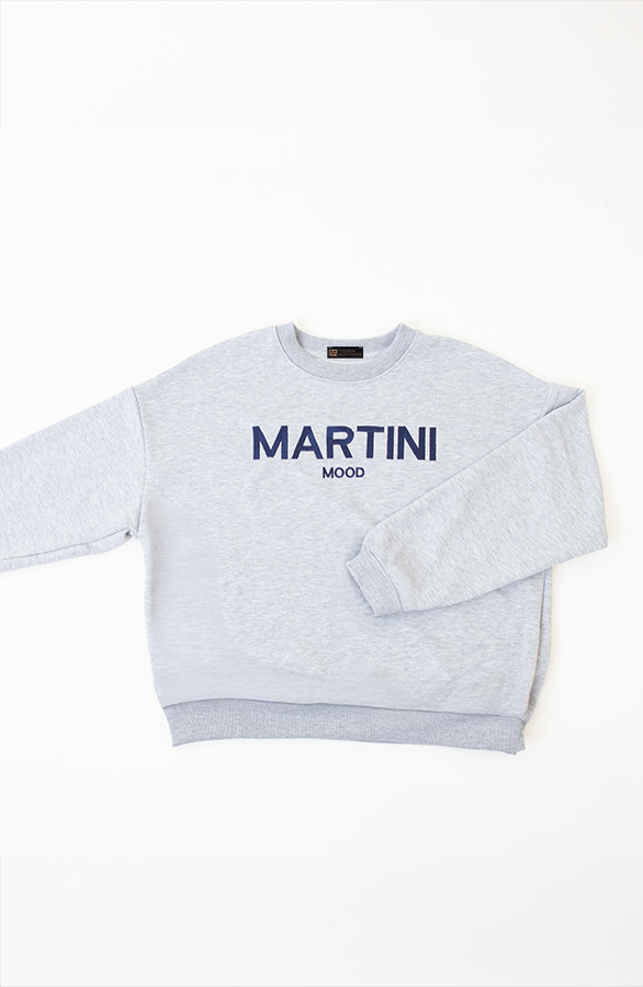 Martini Mood Sweater Grijs – shoparchief, foto 2