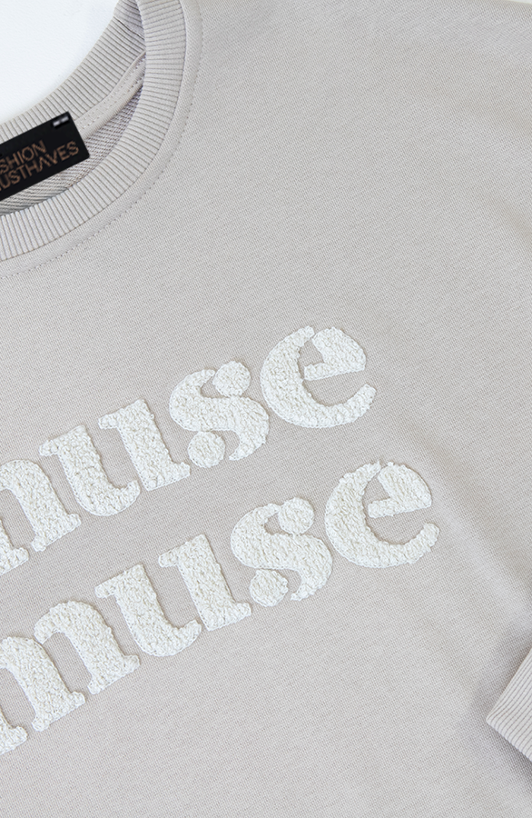 Muse Muse Sweater Beige – truien, foto 3