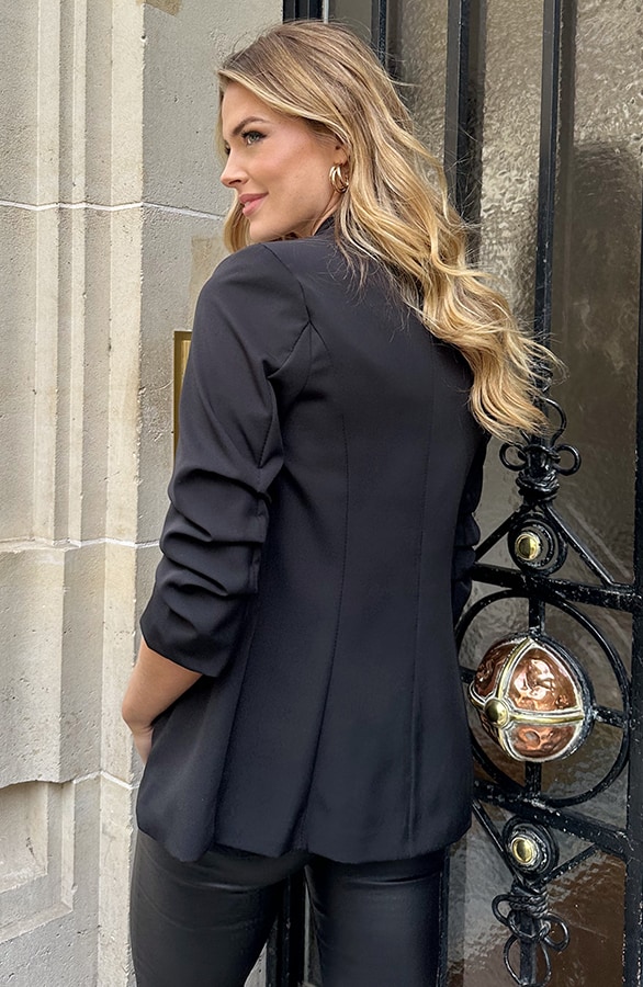 Strass Touch Spaghetti Top Zwart – tops, foto 4