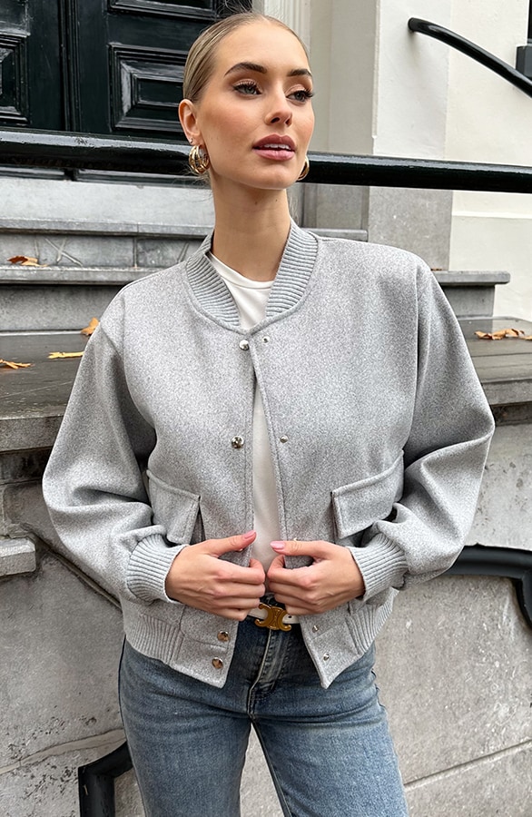 Soft Bomberjacket Grey – shoparchief