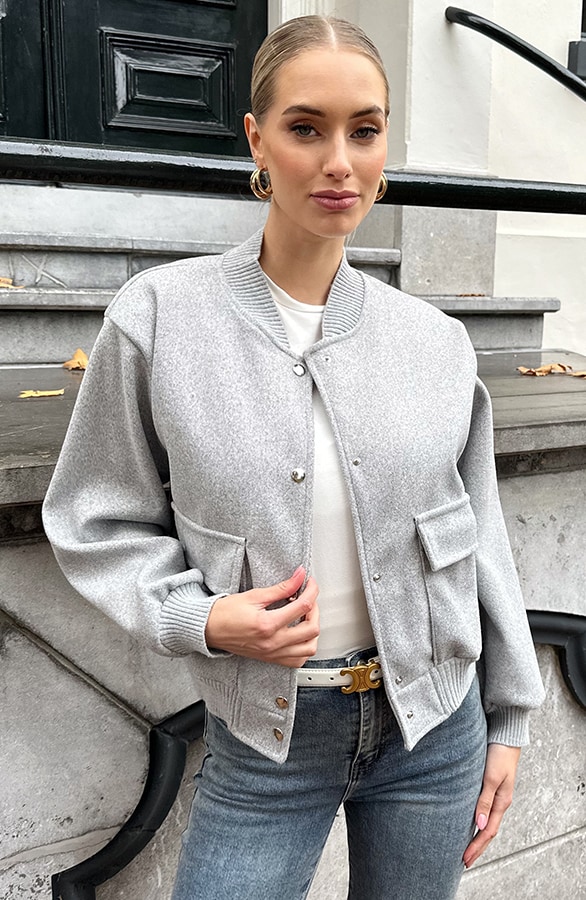 Soft Bomberjacket Grey – shoparchief, foto 9