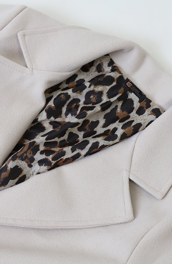 Soft Coat mit Leopard Lining Beige, Shoparchiv, Foto 8