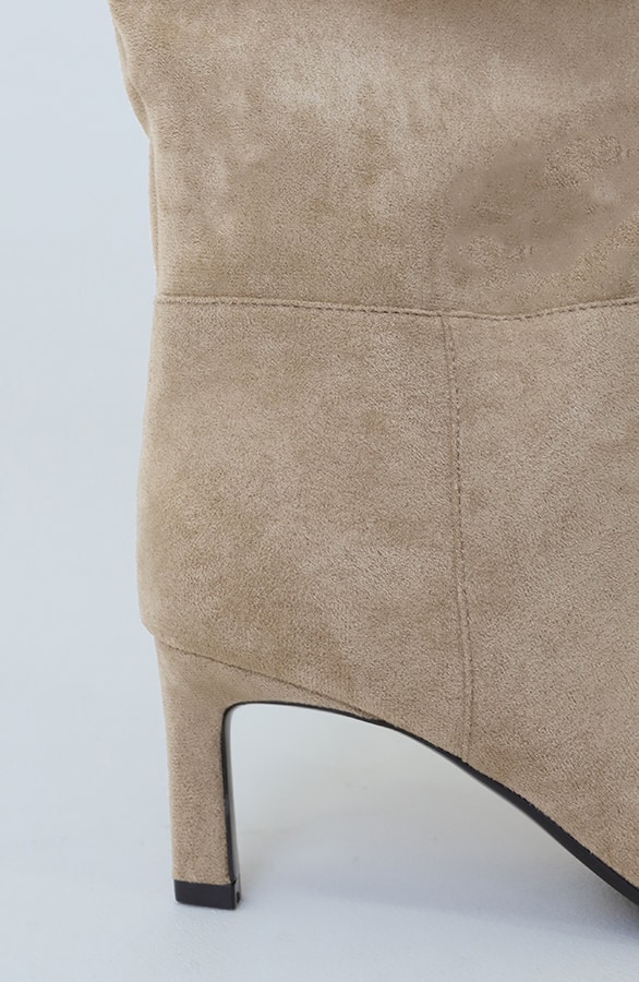 Suede Laarzen Beige 1.0 – shoparchief, foto 2