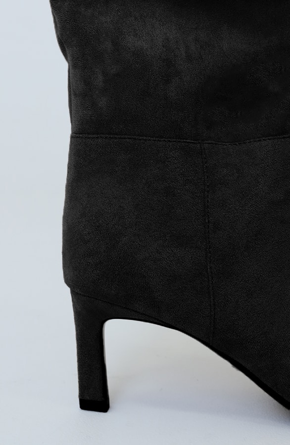 Suede Laarzen Zwart – alle schoenen, foto 2