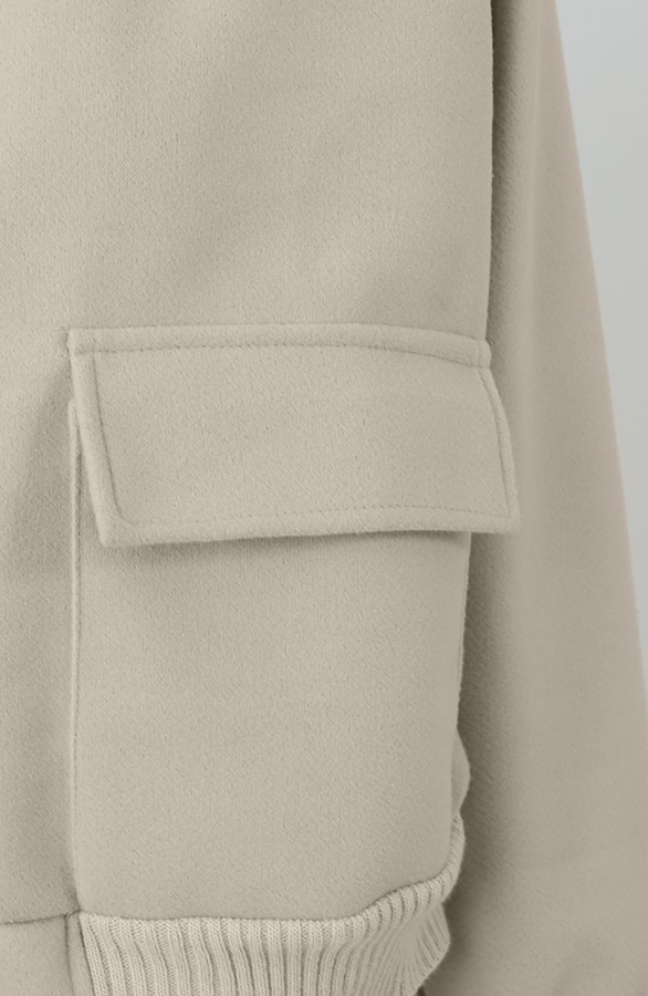 Soft Bomberjacke Beige, Mäntel, Foto 5