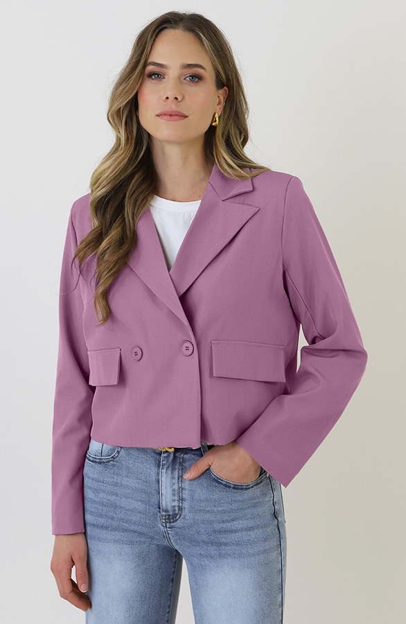 Cropped Pocket Blazer Mauve 2.0 – blazers, foto 6