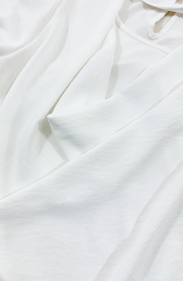 Oversized Col Waterval Blouse Ecru – tops, foto 7