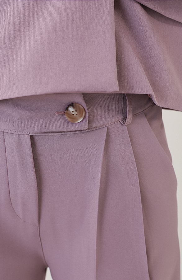 Palazzo Pantalon Mauve – broeken, foto 4