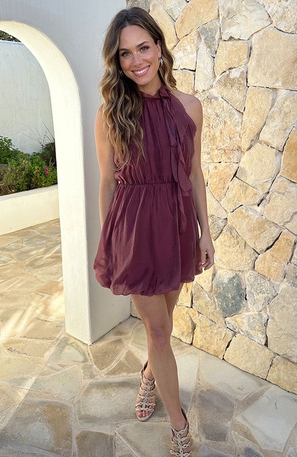 Halter Jurk Roselle Limited Wine – jurken, foto 7