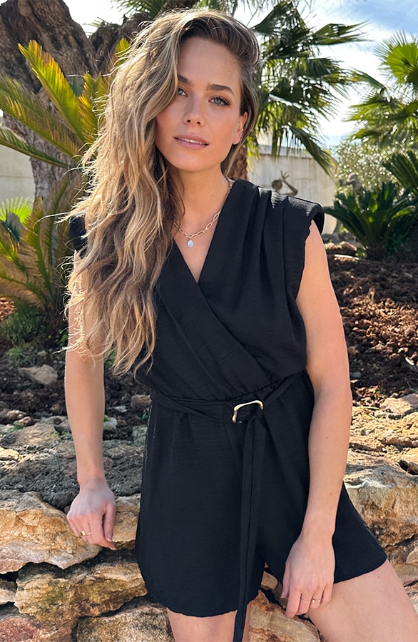 Playsuit Cala Vadella Zwart – jumpsuits en playsuits