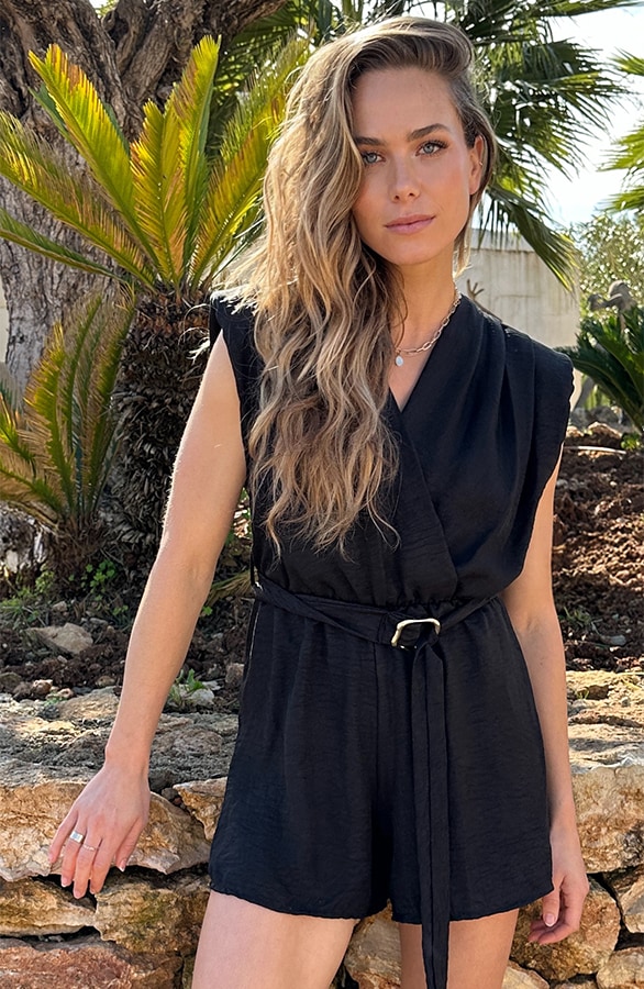 Playsuit Cala Vadella Zwart – jumpsuits en playsuits, foto 6