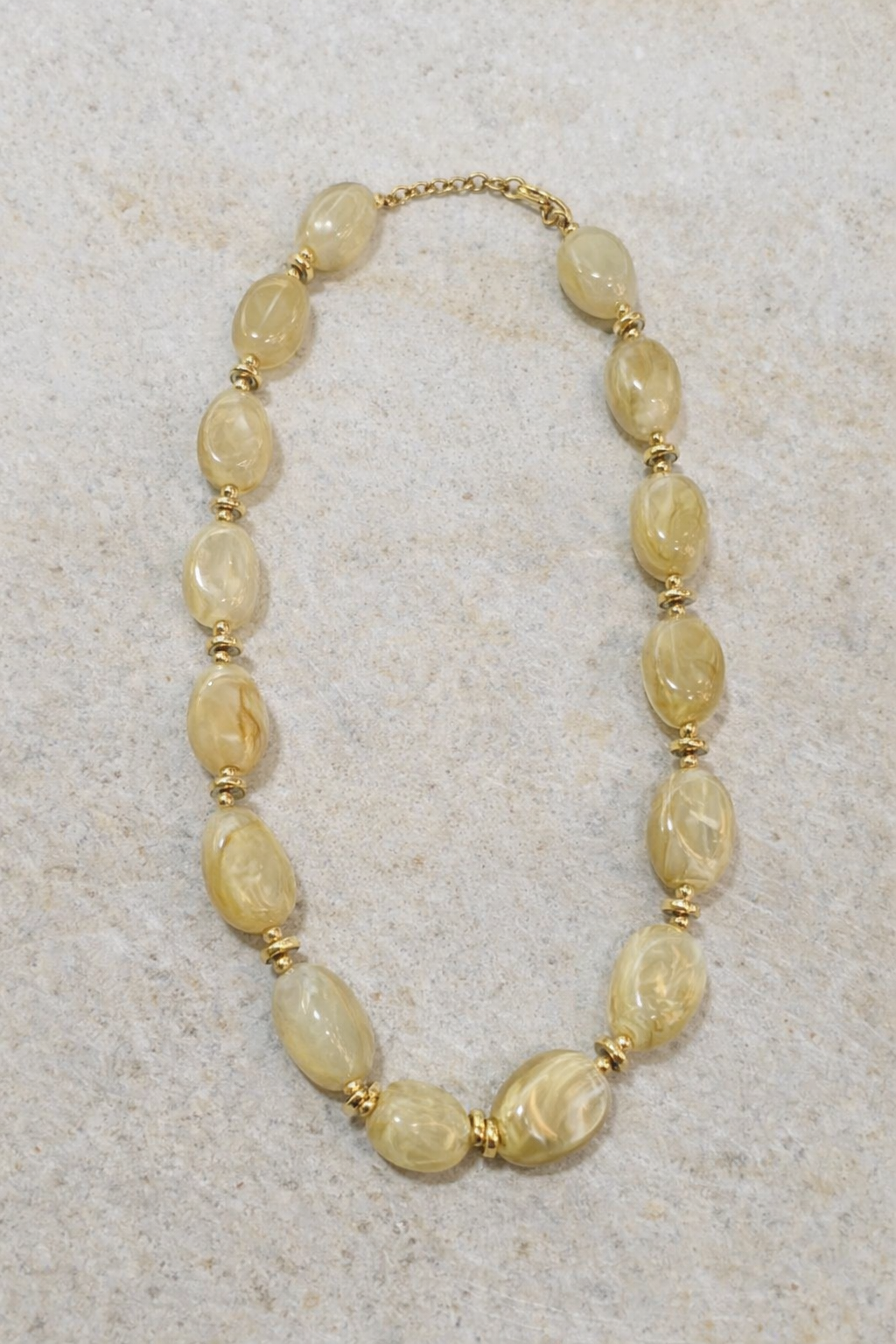 Marble Ketting Beige – alle accessoires, foto 2
