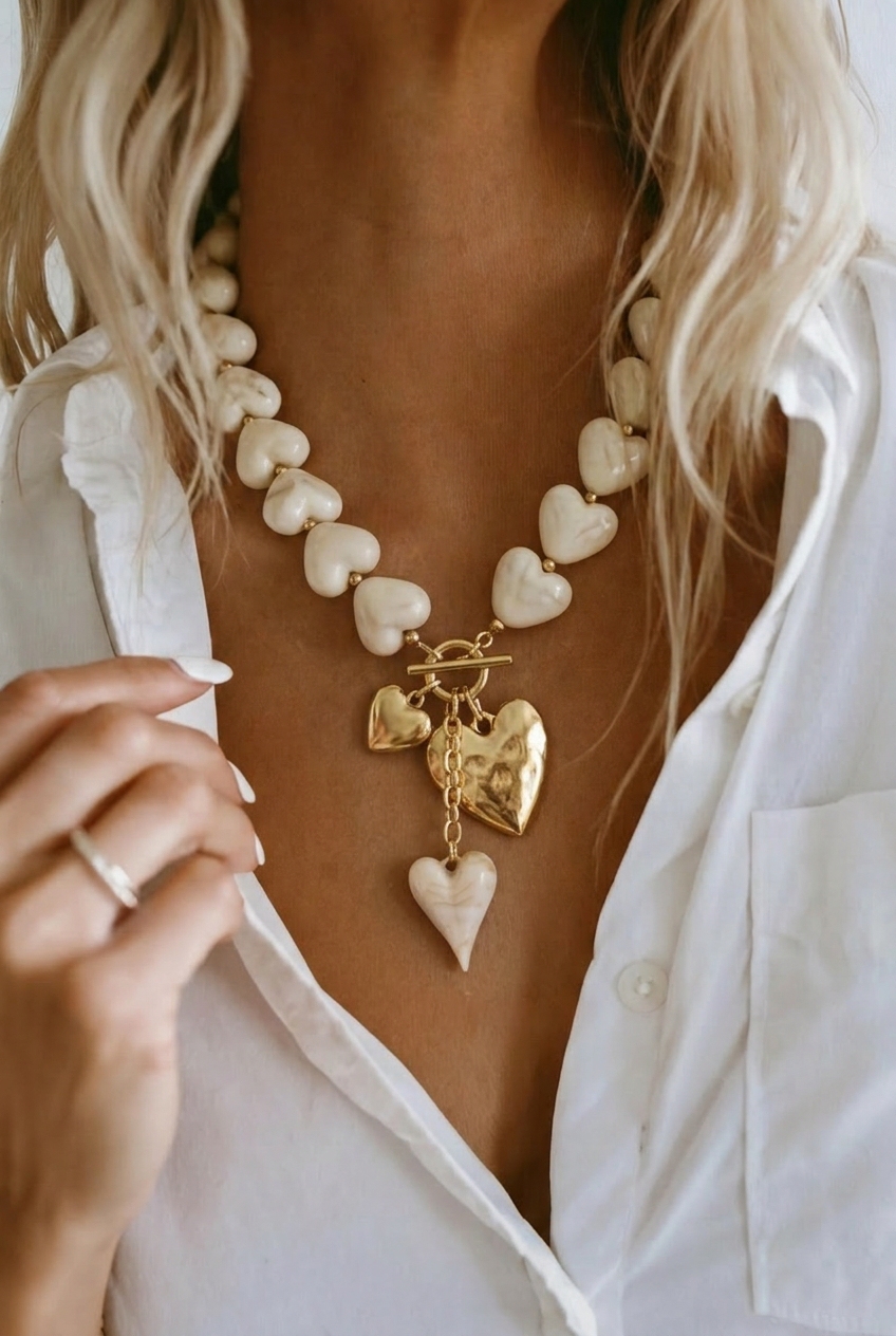 Marble Ketting Gold – alle accessoires