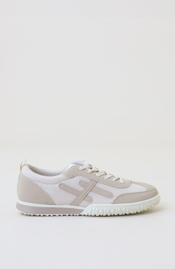 Mesh Dames Sneakers Beige – alle schoenen, foto 2