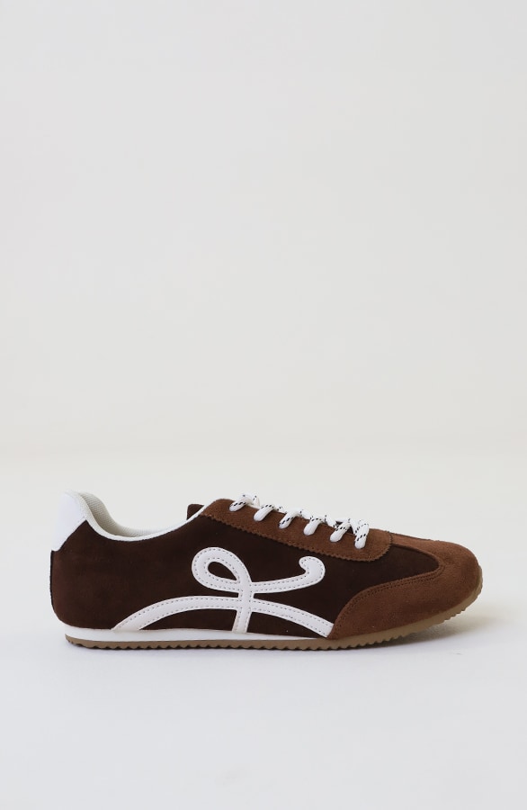 Retro Suede Runner Sneaker Choco – alle schoenen, foto 3