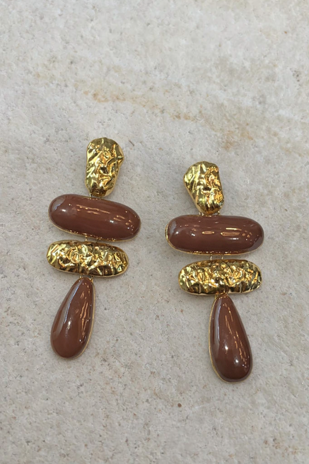 Trendy Statement Oorbellen Choco – alle accessoires