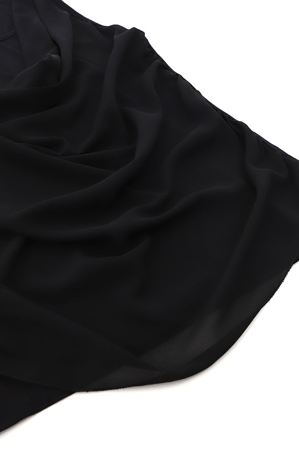 Waterval Hals Top Zwart – tops, foto 7