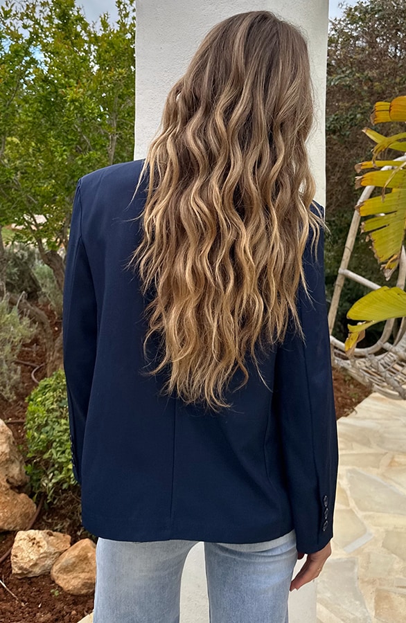 Blazer Open Front Marine – jassen, foto 4