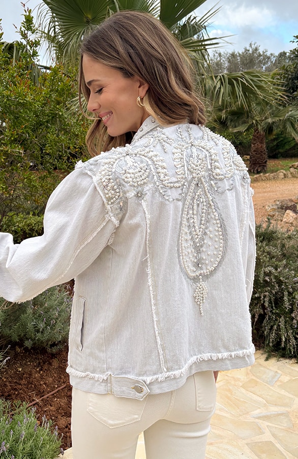 Festive Studs Jacket Grey 2.0 – jassen