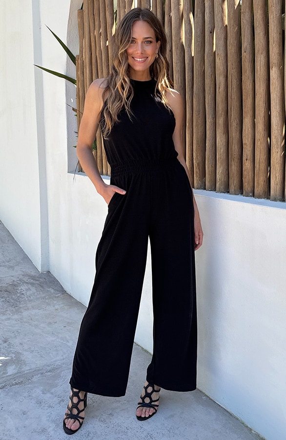 Jumpsuit Limited Zwart Lurex – jumpsuits en playsuits