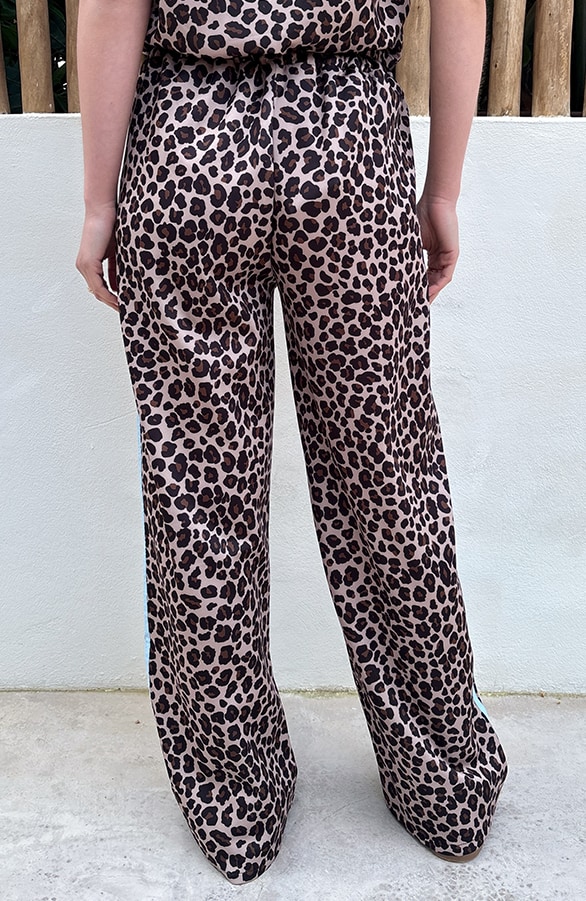 Leopard Bies Broek Baby Blue – broeken, foto 3