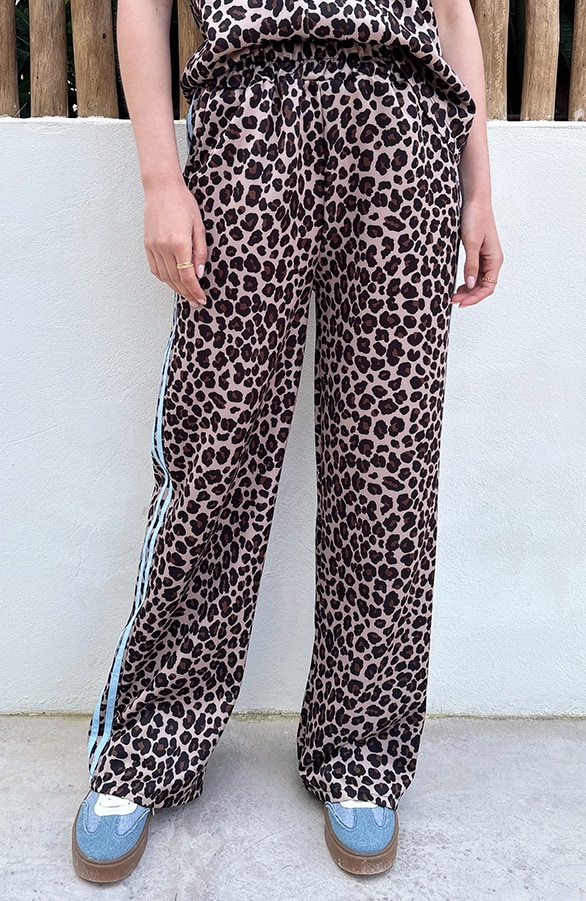 Leopard Bies Broek Baby Blue – broeken, foto 2