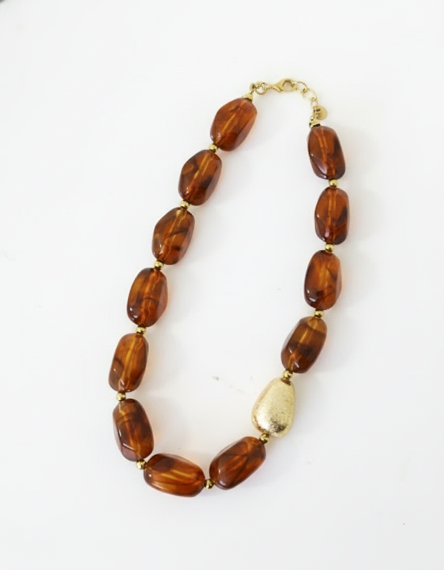 Marble Ketting Choco Gold – alle accessoires, foto 2