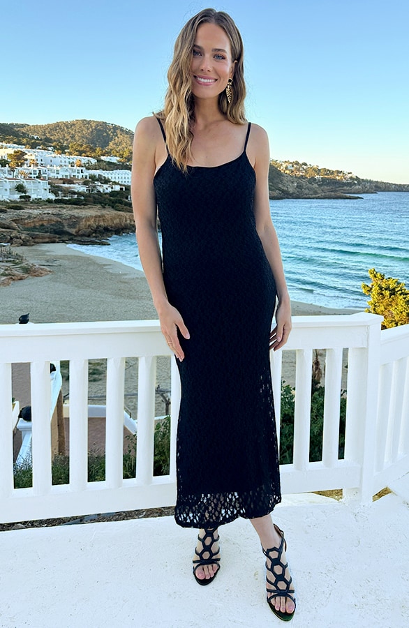 Bodycon Jurk Met Kant Zwart – jurken, foto 7