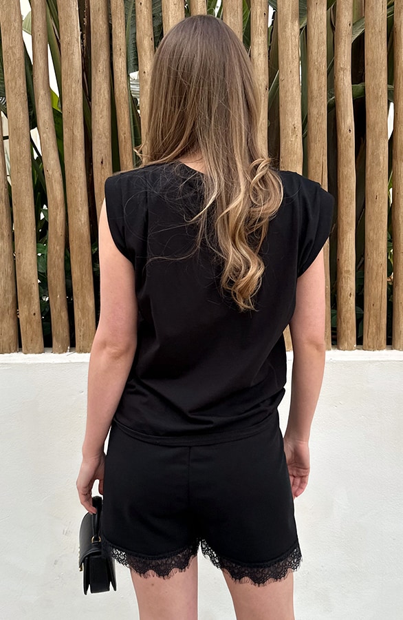 Kanten Scuba Short Zwart – shorts, foto 3