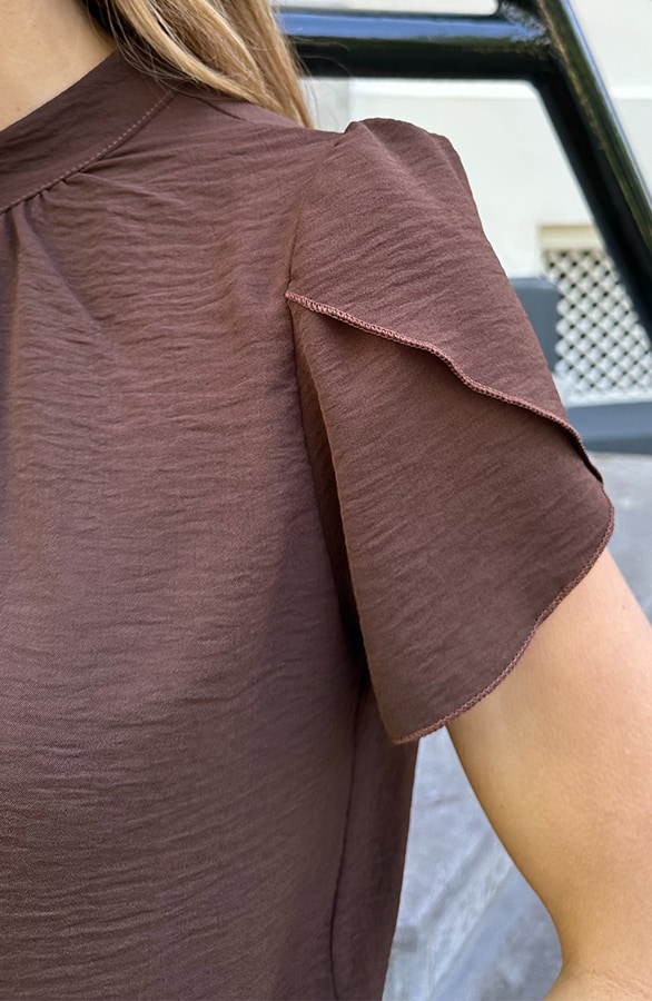 Liv Col Top Choco – tops, foto 5