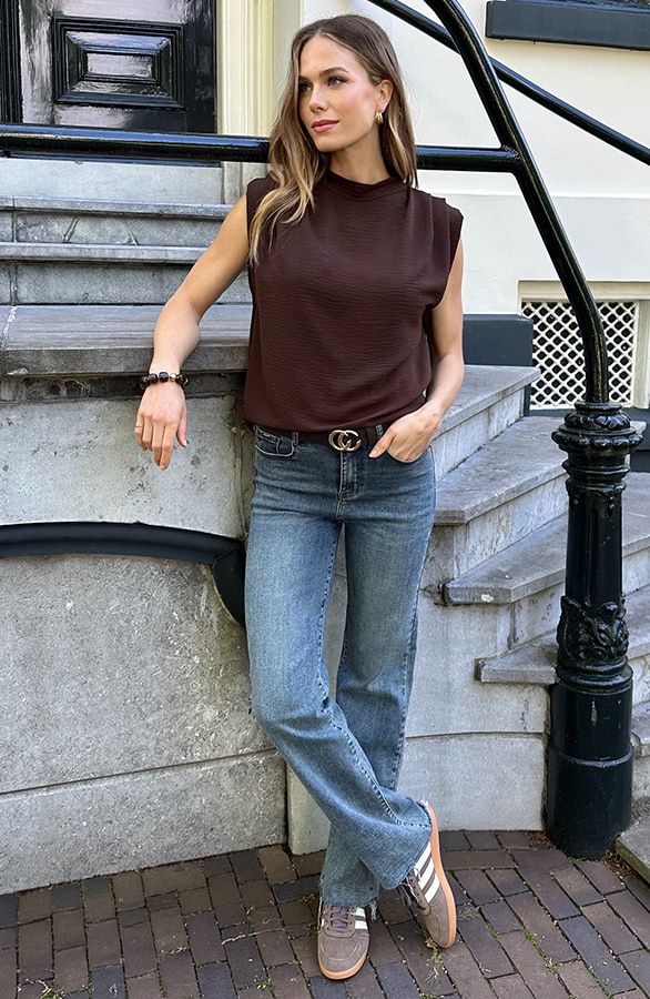 Mila Most Needed Top Choco – tops, foto 6