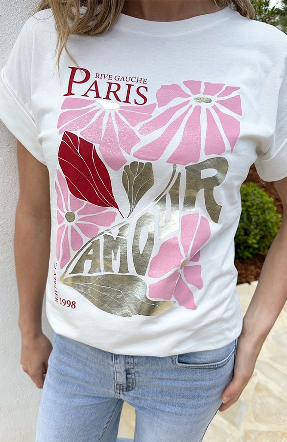 Paris Amour T-shirt – tops, foto 5