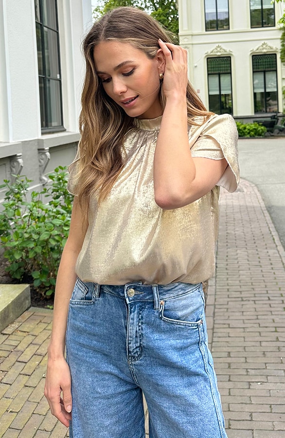 Liv Col Top Metallic – tops, foto 8