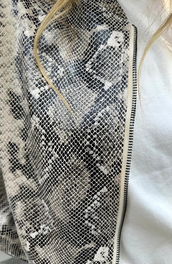 Bomberjacket Snake Print Premium – jassen, foto 8