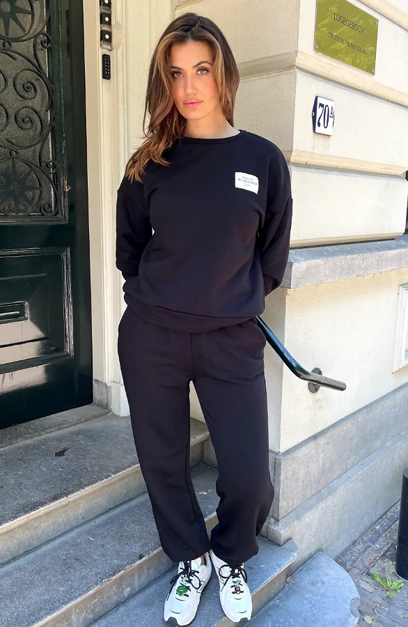 Comfort Jogger Zwart – broeken, foto 3