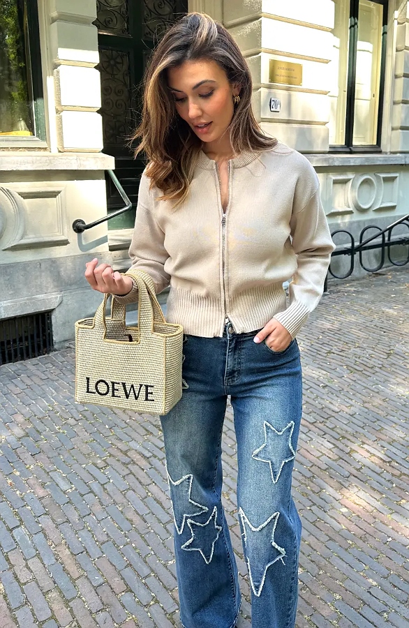 Needed Cardigan Zipper Beige – vesten, foto 6