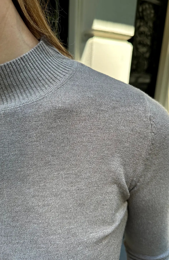 Soft Lage Coltrui Dames Taupe – truien, foto 6