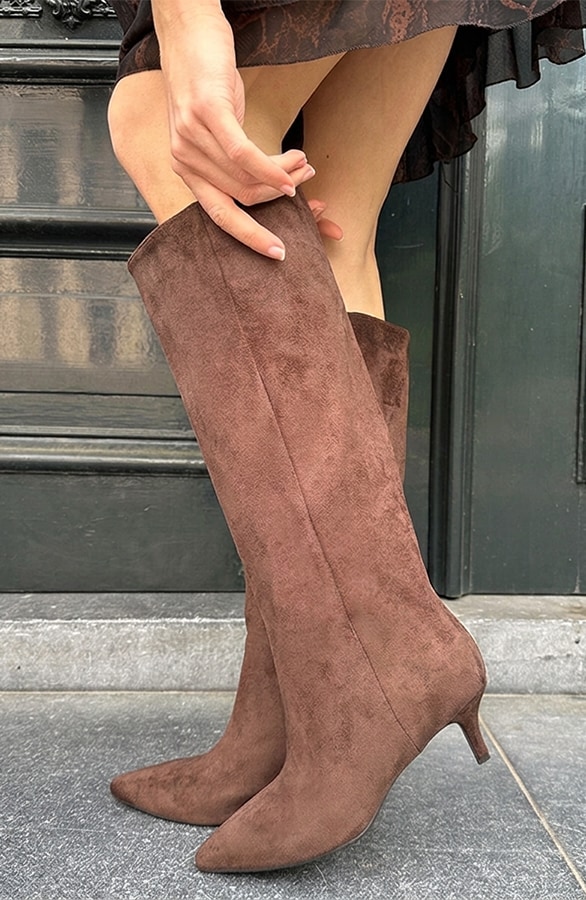 Suede Laarzen Choco – alle schoenen