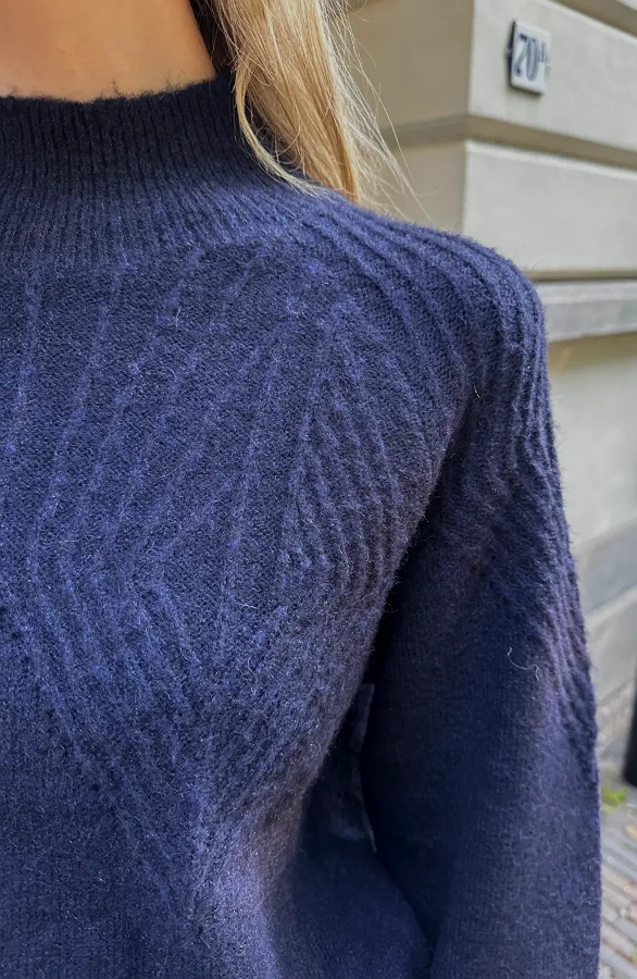 Ultra Soft Trui Marine – truien, foto 7