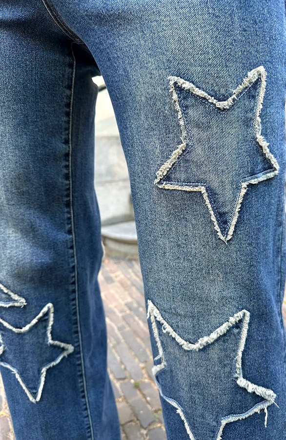 Wide Leg Jeans Raw Star FMH Stretch – flared broeken, foto 6