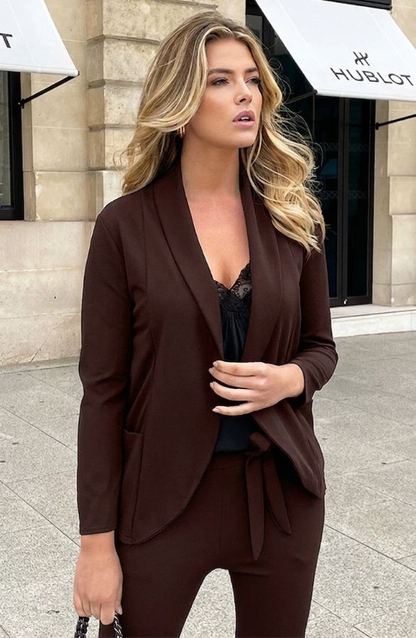 Basic Blazer Choco – jassen