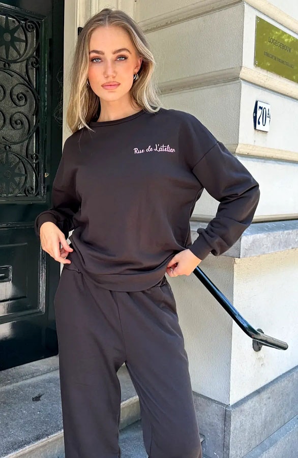 Comfort Sweater Atelier Choco – truien, foto 6