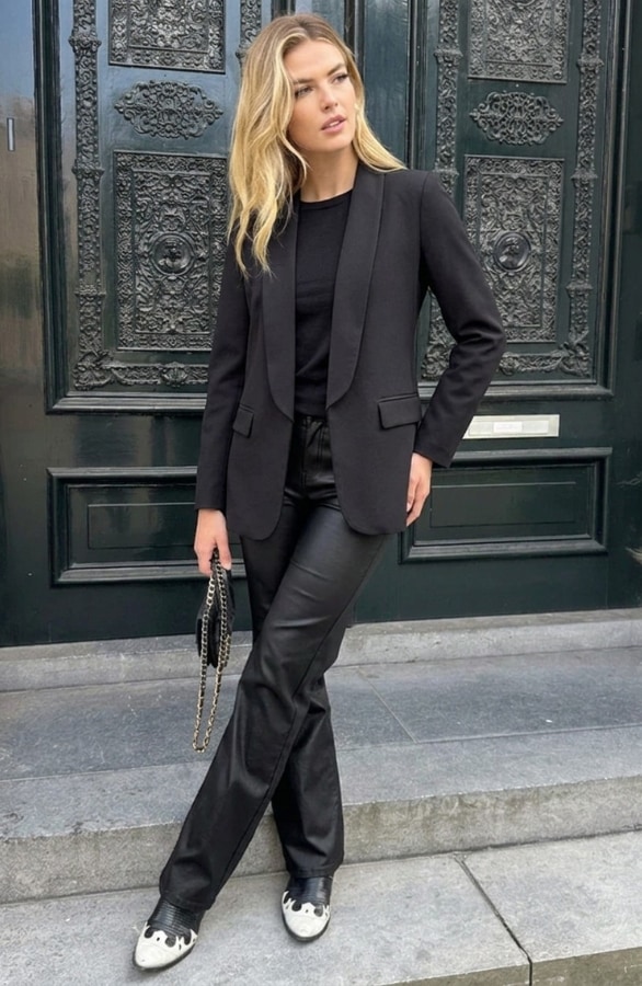 Limited Blazer Longsleeve Black – jassen